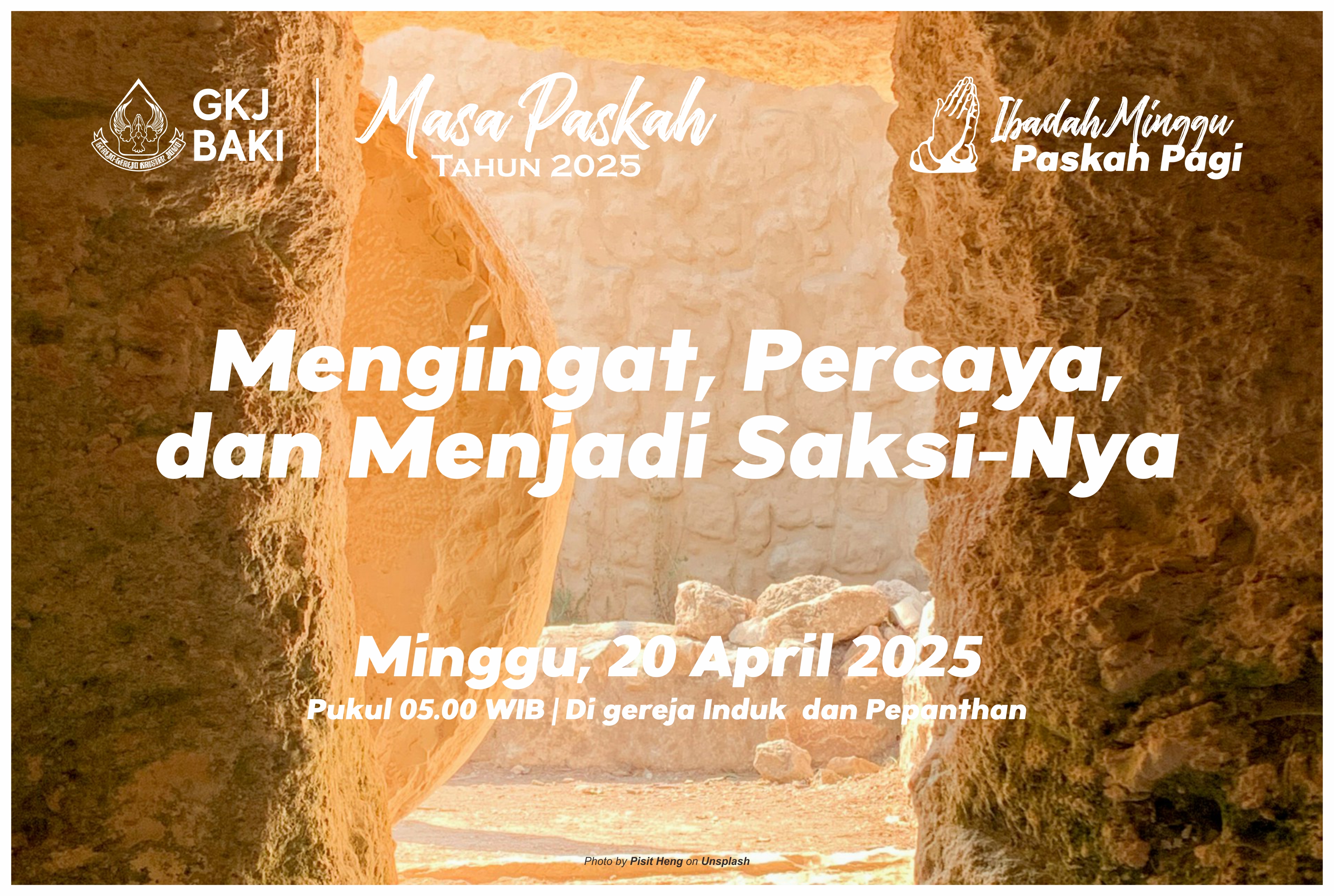 renungan, Ibadah Paskah Subuh 20 April 2025, Pdt. Hizkia Fredo V., S.Si., M.Fil., gereja kristen jawa, gkj, gkj baki, gereja kristen jawa baki, baki, sukoharjo, gkj klasis sukoharjo, klasis sukoharjo, klasis, sinode gkj, sinode 